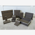 12PCS Hotel leather stationery desk set
